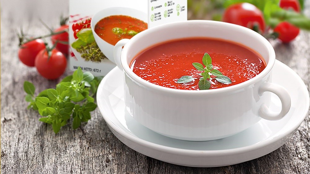 Томатный суп с базиликом от Гербалайф – ваш низкокалорийный, полезный белковый перекус!