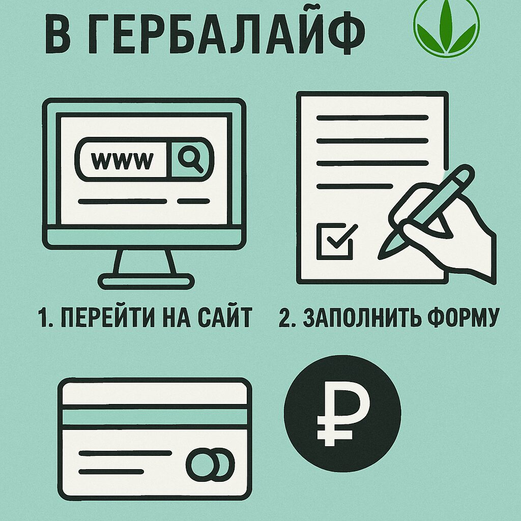 Как зарегистрироваться на официальном сайте Гербалайф Казахстан
